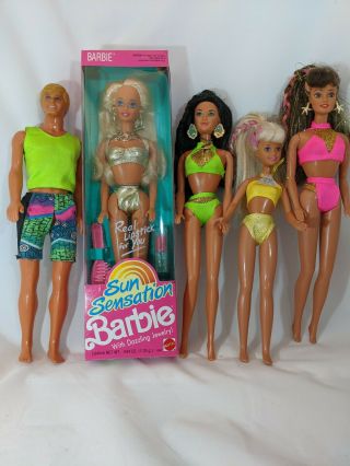 Nrb Sun Sensation Barbie And 90 