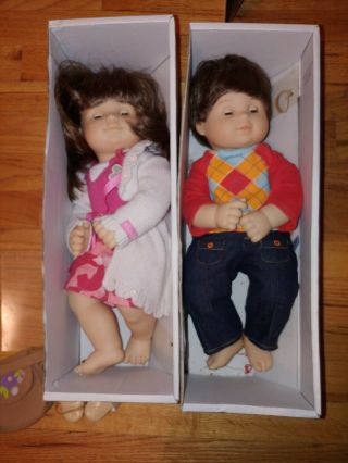 American Girl Bitty Baby Twin Dolls Boy And Girl