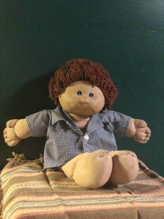 Cabbage Patch Kid Brown Hair And Brown Eyes. 2