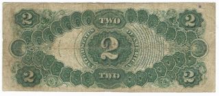 $2 1917 Red Seal FR 60 Lower Grade 2
