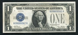 Fr.  1600 1928 $1 One Dollar “funnyback” Silver Certificate Gem Uncirculated