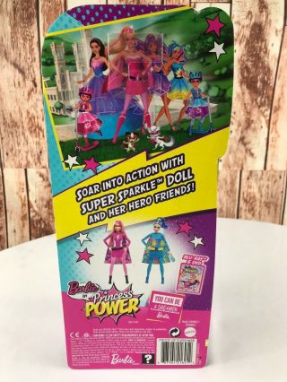 Barbie in Princess Power Fire Hero Doll. 2
