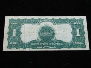1899 $1.  00 Black Eagle Silver Certificate Average Circulated 3