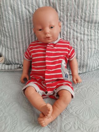 Life Size Baby Think It Over Doll Anatomically Correct Baby Boy