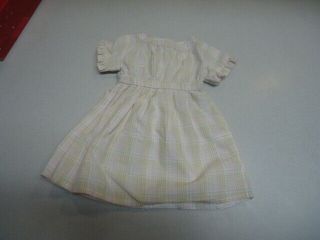American Girl Doll Addy Dress Only To Plaid Summer Set