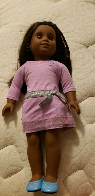American Girl Truly Me Doll - Straight Black Hair And Brown Eyes