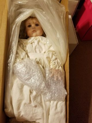 Porcelain Baby Doll By The Doll Maker