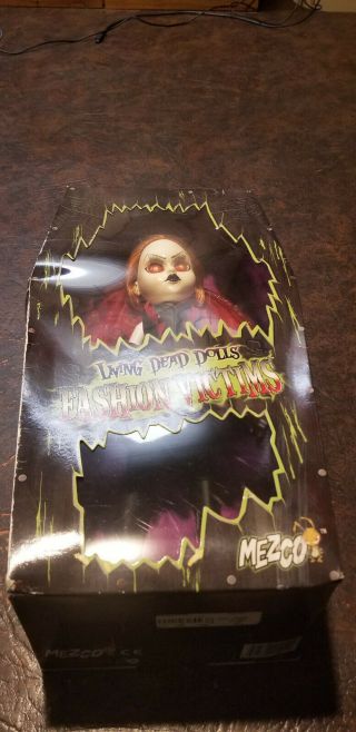 Mezco Inferno Living Dead Doll Fashion Victims / Series 2 Complete 13 " Tall