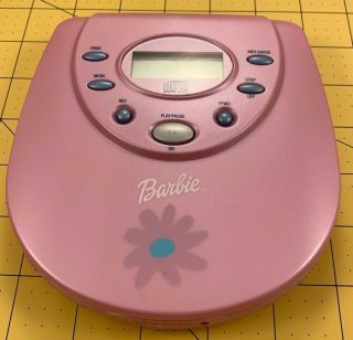 Barbie Portable Cd Player Be - 487