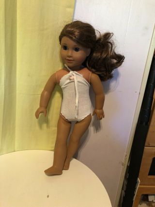 American Girl Doll 18 Inches Dirty Blond Hair,  Brown Eyes