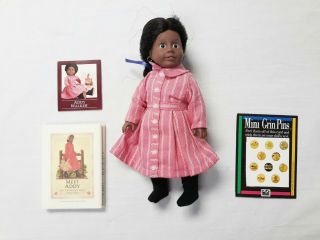 American Girl 6 " Mini Doll - Addy Walker,  Pins & Book - 111519d