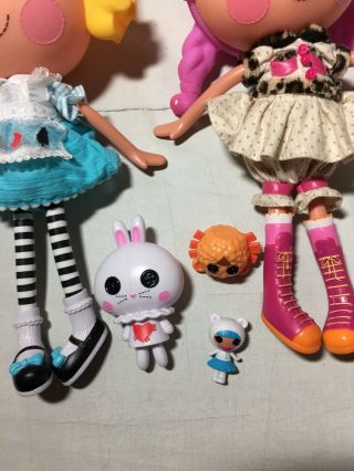 2 Large Lalaloopsy Dolls And Pets Lot— - Box 4