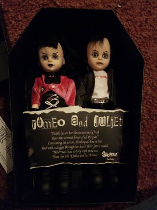 Living Dead Dolls Romeo & Juliet,  by Mezco Toyz,  Spencer Exclusive 2