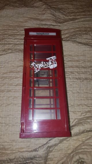 Bratz British “pretty N Punk” Red Phone Booth – Telephone - Light