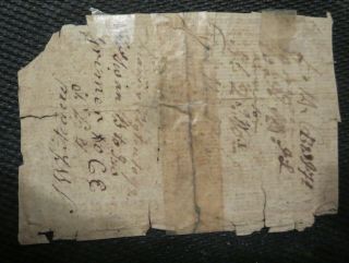 North Carolina Colonial Currency April 23rd 1761 Fifteen Shillings 2