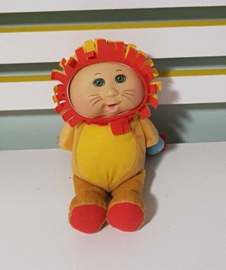 Cabbage Patch Kids Doll Approx 25cm Tall Dressed As Lion With Bottle