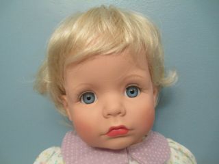 Adorable Lifelike Vinyl And Cloth Baby Doll By Susan Wakeen