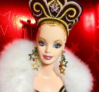 Bob Mackie Holiday 2006 Barbie Doll Opened Box X -