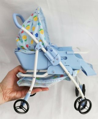 Battat Hard To Find Stroller Carrier For Mini Reborn Or Ooak Baby Doll Up To 8 "