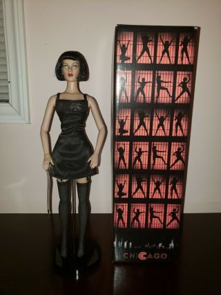 Tonner Chicago Velma Kelly 16 " Basic Le Doll Black Dress Ch0301