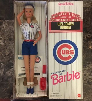Chicago Cubs Barbie Doll