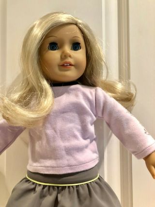 Caroline American Girl Doll Of The Year,  Retired,  With Book