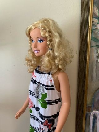 Barbie Just Play My Size Doll 38” Mattel 3