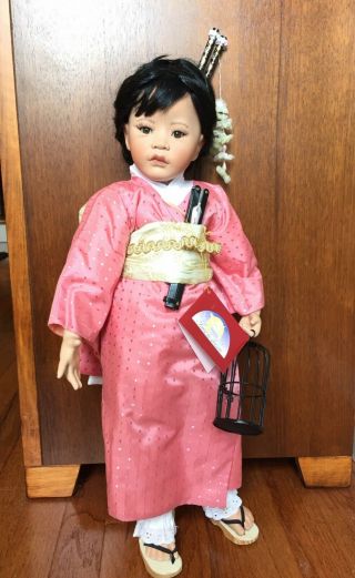 Porcelain Doll - Never Displayed - Japanese " Miaka " By Amalia Pastor