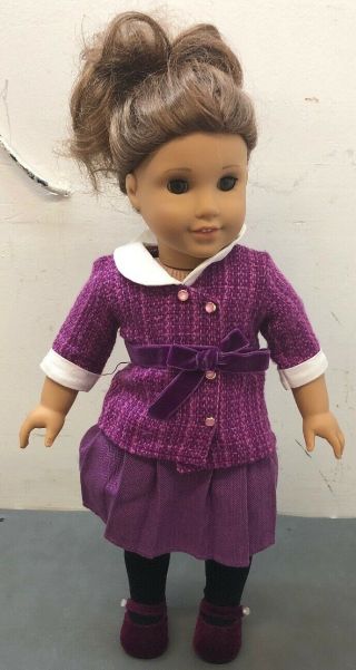 Rebacca Rubin 18” American Girl Doll Retired With Book And Outfit