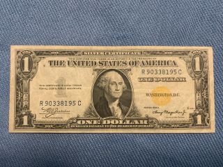 1$ 1935 A North Africa - Silver Certificate/fine - Very Fine