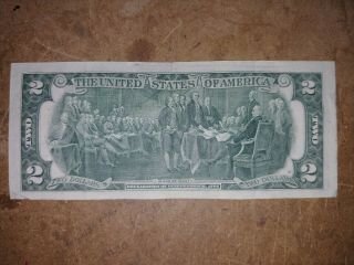 1976 $2 Dollar Bill STAR Note VERY LOW NUMBER A 00055000 2
