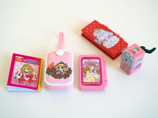 Re - Ment Retro Girly Treasure Miniature 5 Princess Stationery Pencils