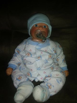 Lee Middleton Baby Doll Blonde Hair With Pacifier