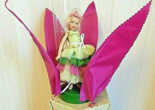 Kish Thumbelina In Tulip 7 " Vinyl Doll,  Ufdc 2006 Convention Exclusive