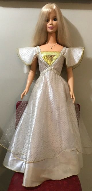 1992 My Life Size Angel 36” Tall Barbie