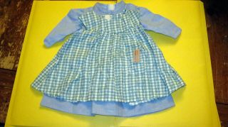 American Girl Addy Historical Work Dress And Apron With Clothespins