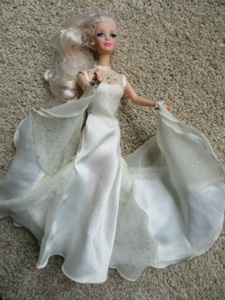 1991 Blonde Bride Barbie By Mattel Barbie Bridal Dress With Accessories