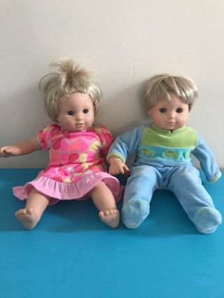 Retired 2002 American Girl Pleasant Company Bitty Baby Twins,  Blonde Blue Eyes