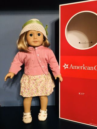 American Girl 18 " Kit Kittredge Doll Outfit Plus Extra Accessories Euc