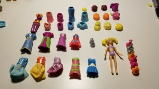 Polly Pocket Doll Magnetic Doll Clothes And Accessories A8