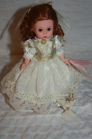 Madame Alexander My First Christmas Doll With Lenox Angel Ornament 34215 Mib
