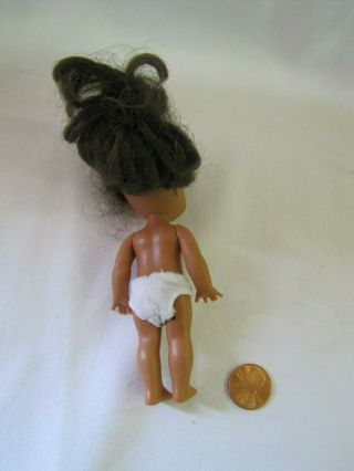 Barbie KELLY DOLL AFRICAN AMERICAN GIRL Brown Eyes in Panties Mattel Loose 3