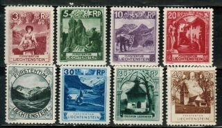 Liechtenstein 94 - 101 1930 Mh