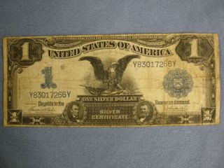 United States Of America One Dollar Silver Certificate,  Series Of 1899
