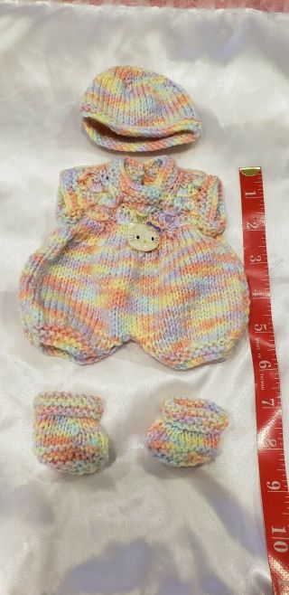 Mini Reborn Doll Clothes Micro Preemie Ooak Doll Clothes