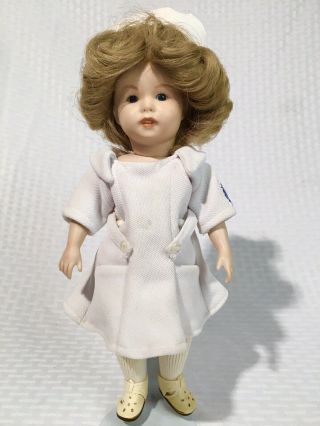 Bisque Porcelain French Bebe Doll Sfbj 247 Paris France 12” Nurse
