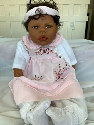 Kimberly Durden Silicone Reborn Doll - African American Reborn - Black Reborn