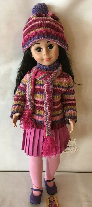 Tonner Betsy Mccall Doll Comfy Colors Sweater & Hat 29 " Fully Articulated,  Tag