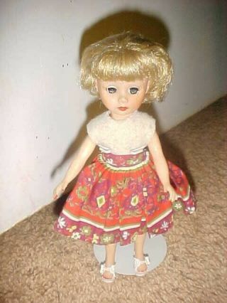 Vintage American Characte R 10 " Toni Doll With Outfit