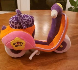 Groovy Girls Scooter Moped Plush Toy Accessory Cute Vespa Look 2001 Rare